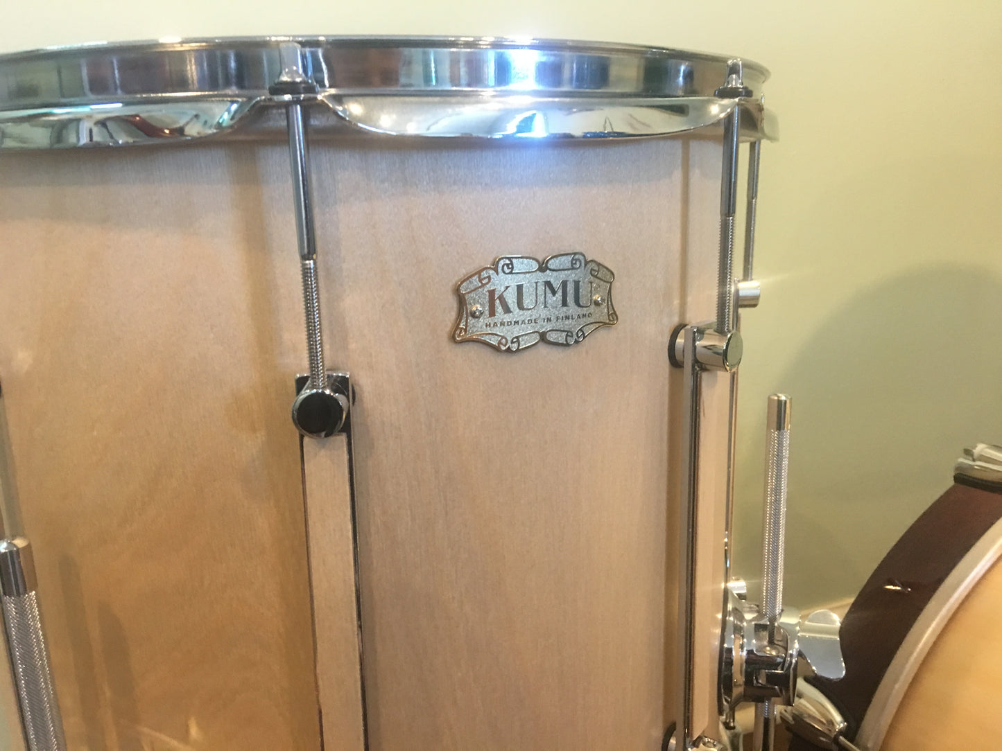 Kumu All Birch NAMM Bop Drum Set - Natural Birch Satin Sound Finish 18/12/14