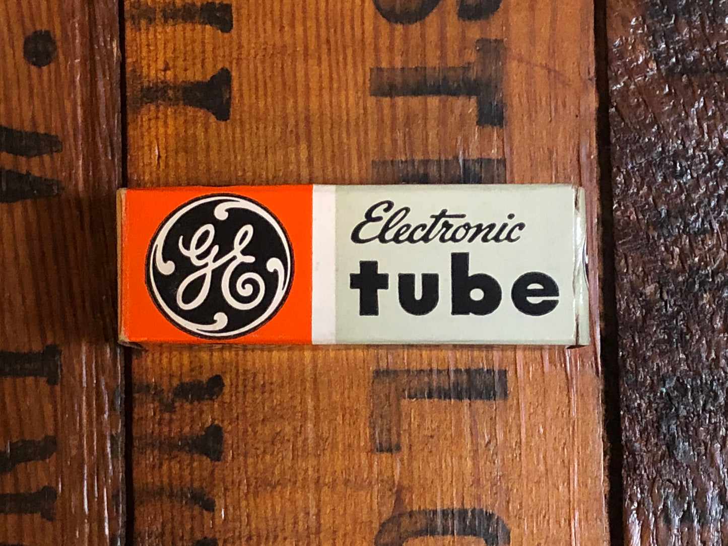 Vintage 1960 GE 12AX7 Preamp Tube General Electric ECC83 Valve