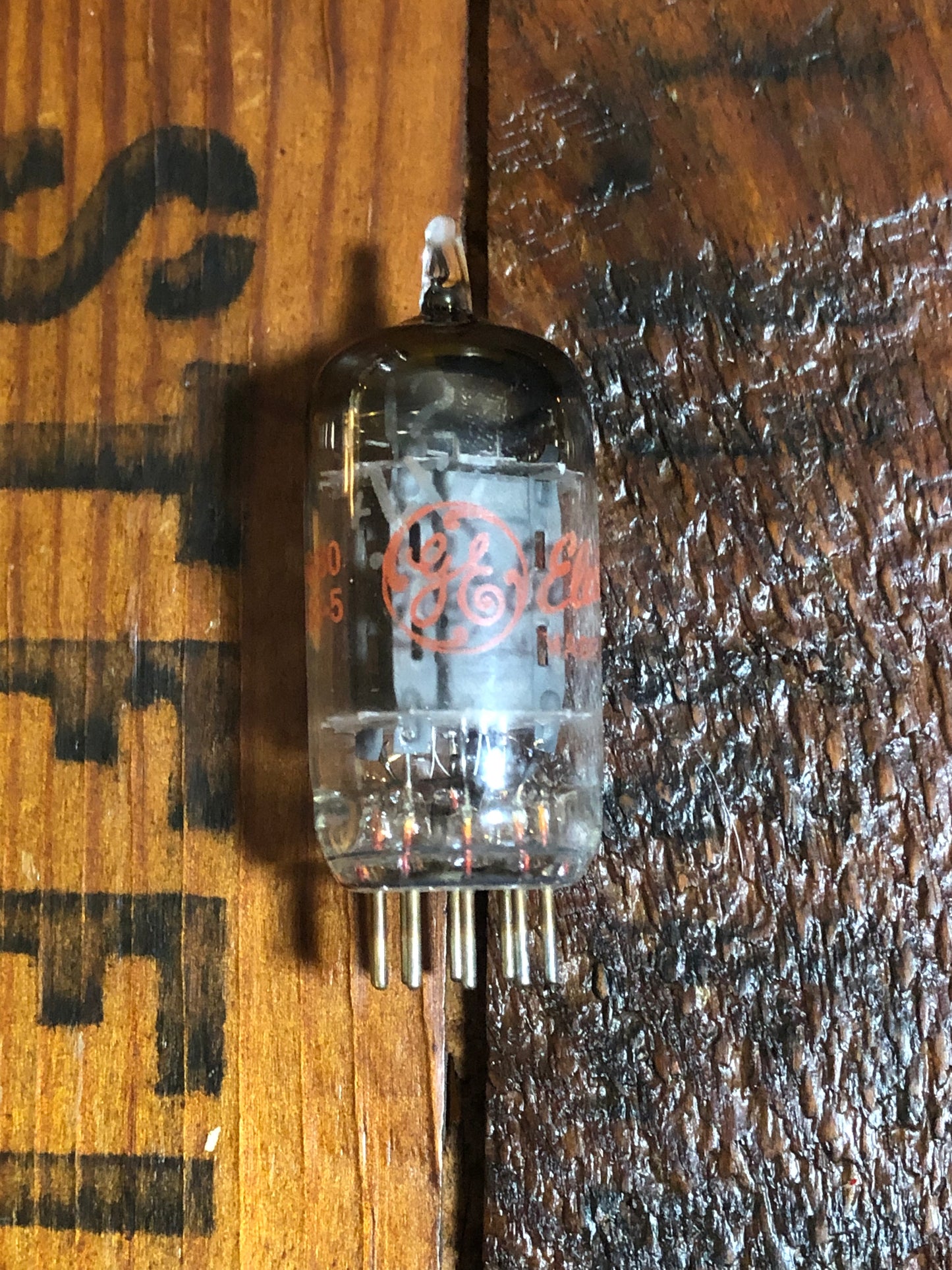 Vintage 1960 GE 12AX7 Preamp Tube General Electric ECC83 Valve