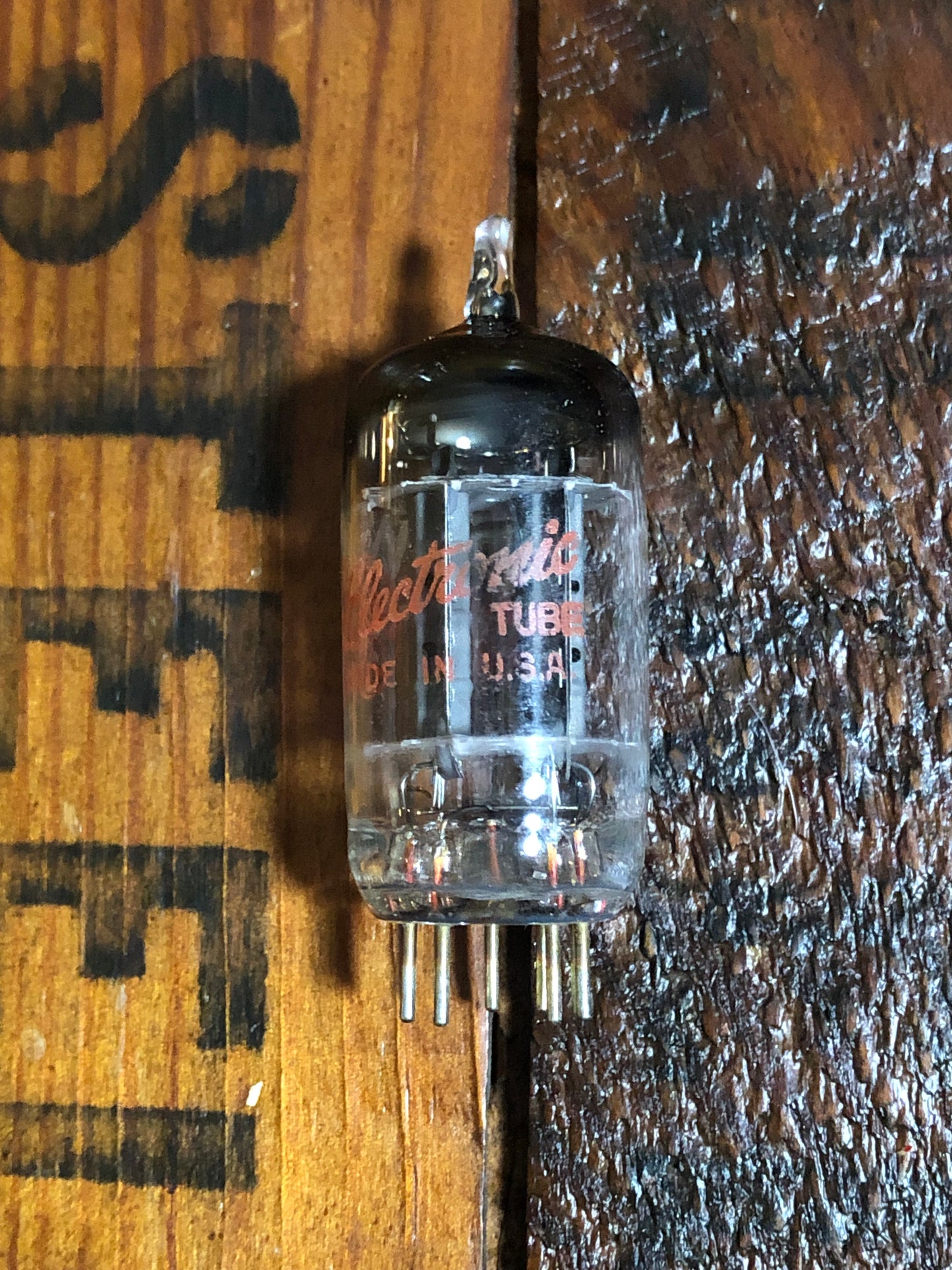 Vintage 1960 GE 12AX7 Preamp Tube General Electric ECC83 Valve