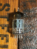 Vintage Sylvania 12AX7 Preamp Tube Short Black Plate Square Getter ECC83 Valve