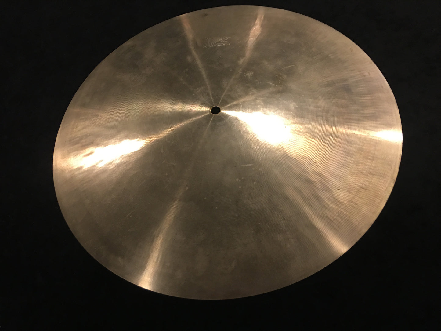 18" Paiste 602 Flat Ride Pre Serial Seven Sound Set Ride Cymbal 1510g RARE! #39