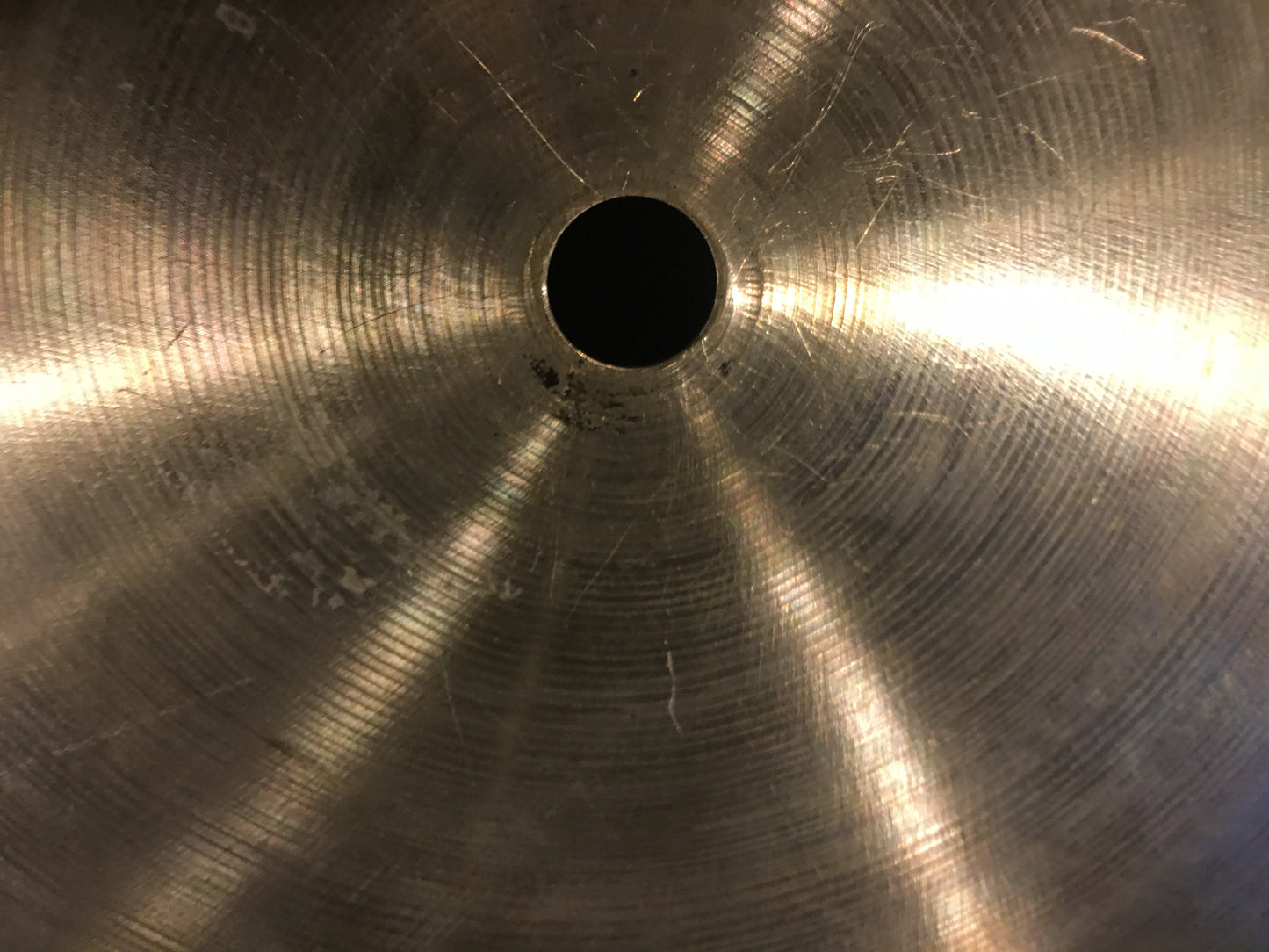 18" Paiste 602 Flat Ride Pre Serial Seven Sound Set Ride Cymbal 1510g RARE! #39