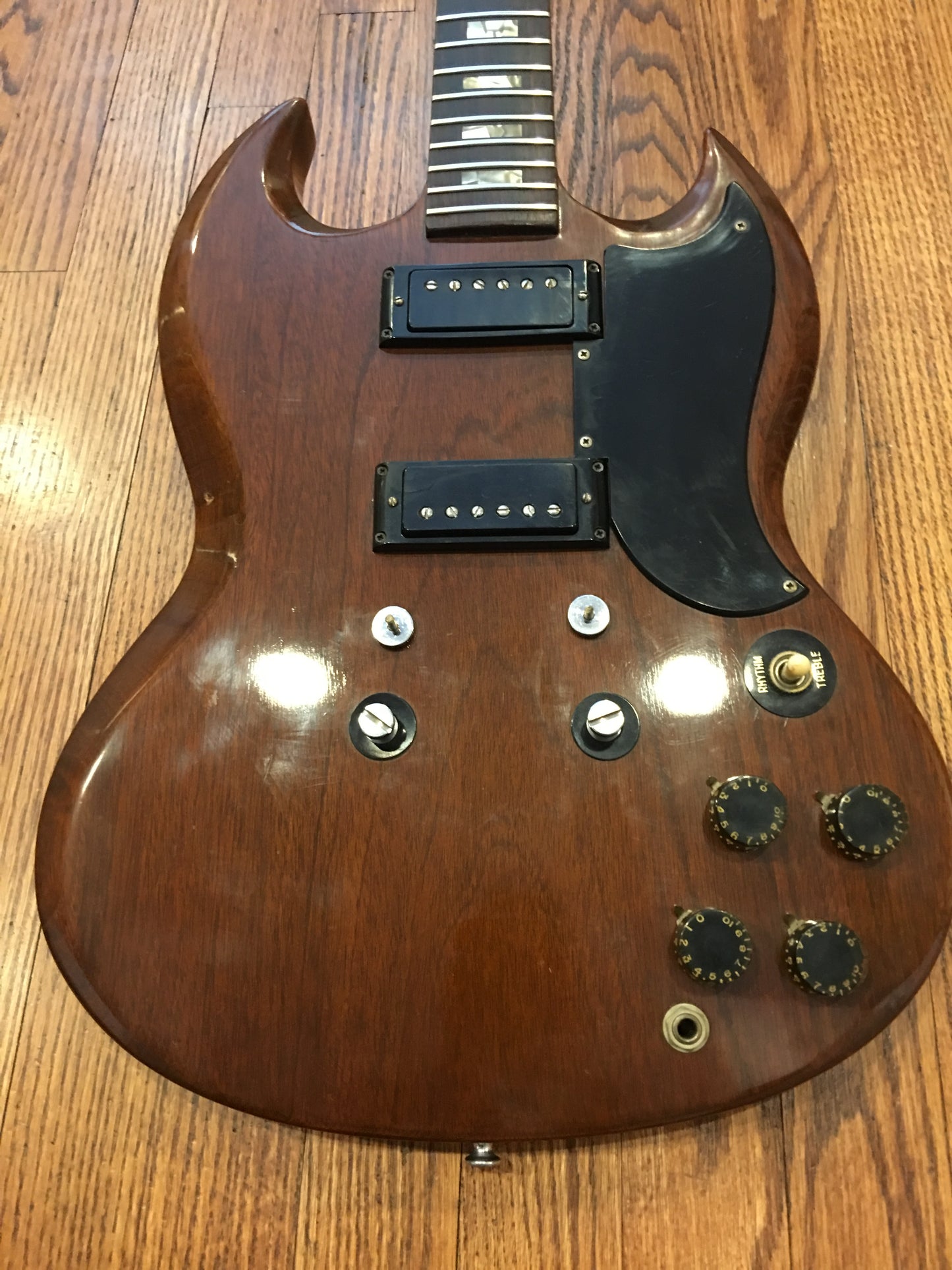 1973 Gibson SG Special Walnut Dual Humbuckers Excellent Condition OHSC