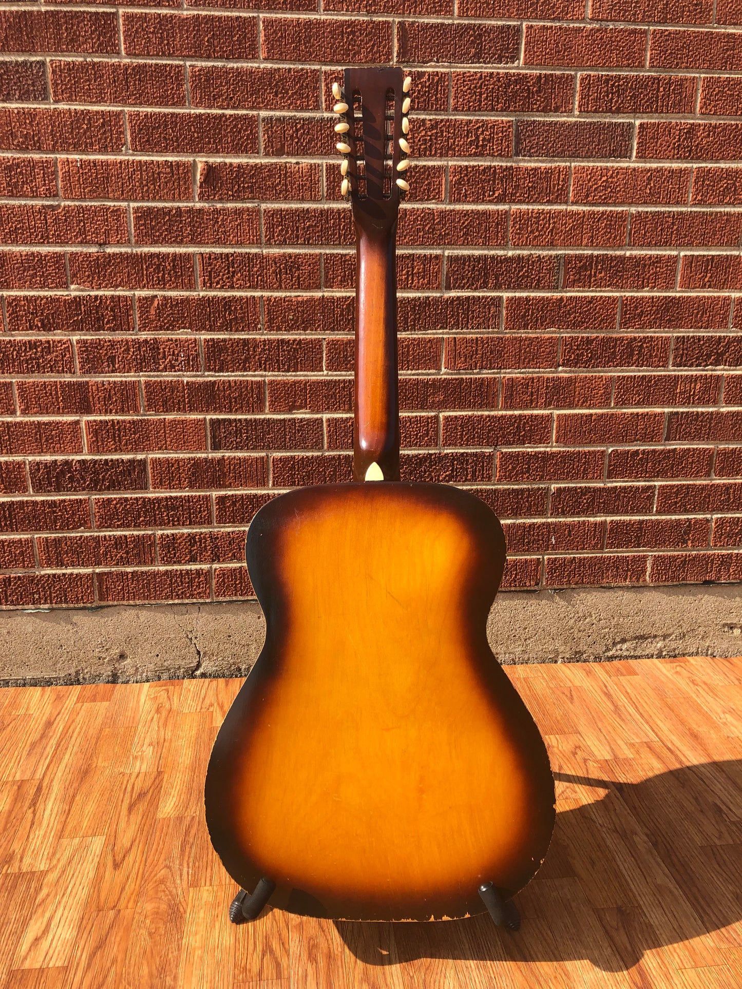 1960s Harmony Stella H912 12-String Acoustic Guitar Sunburst - Kurt Cobain