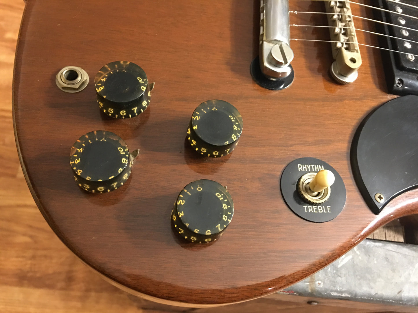 1973 Gibson SG Special Walnut Dual Humbuckers Excellent Condition OHSC