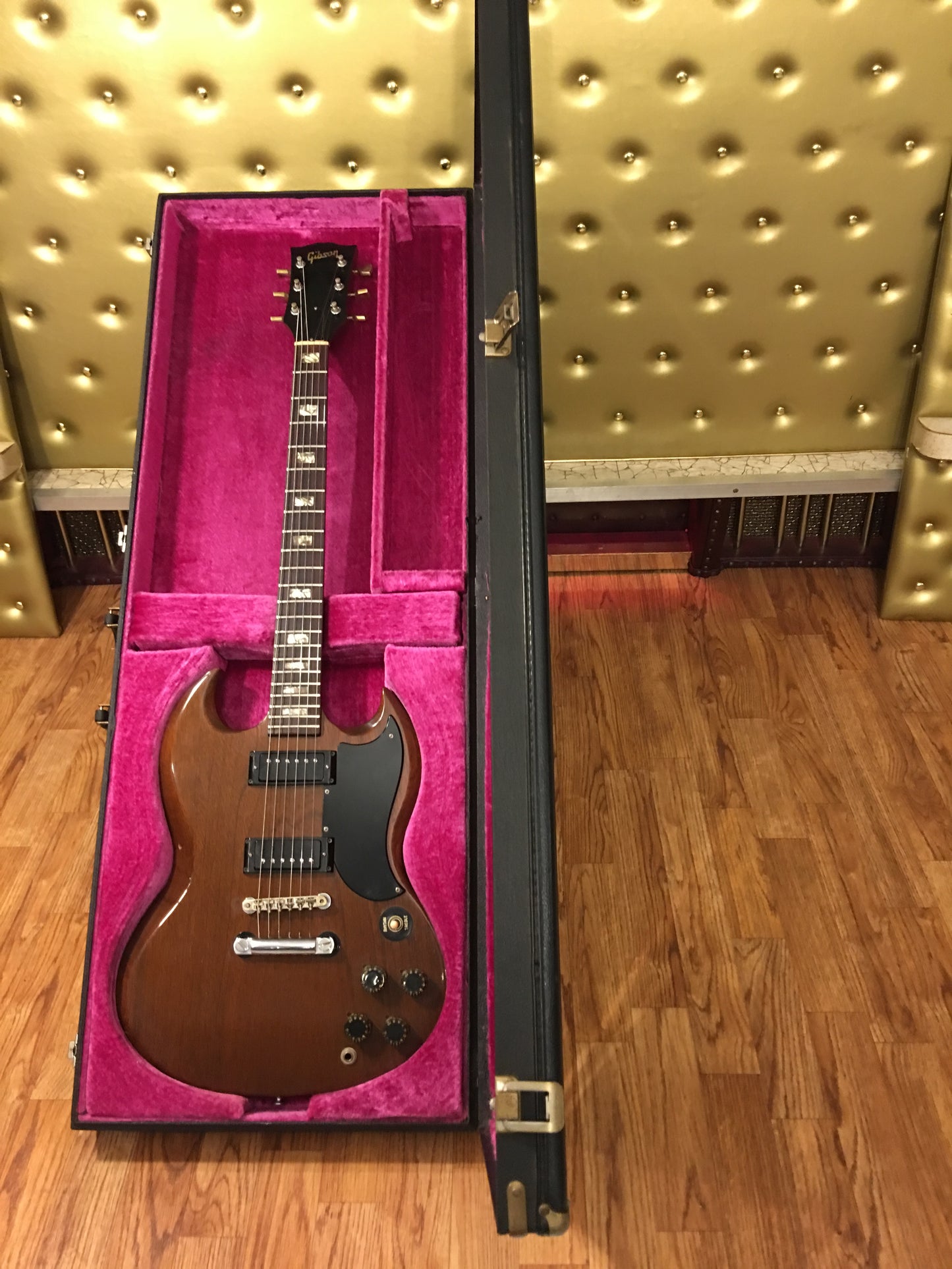 1973 Gibson SG Special Walnut Dual Humbuckers Excellent Condition OHSC