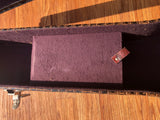 Vintage Ess & Ess Brown Faux Alligator Acoustic Flattop Hardshell Case