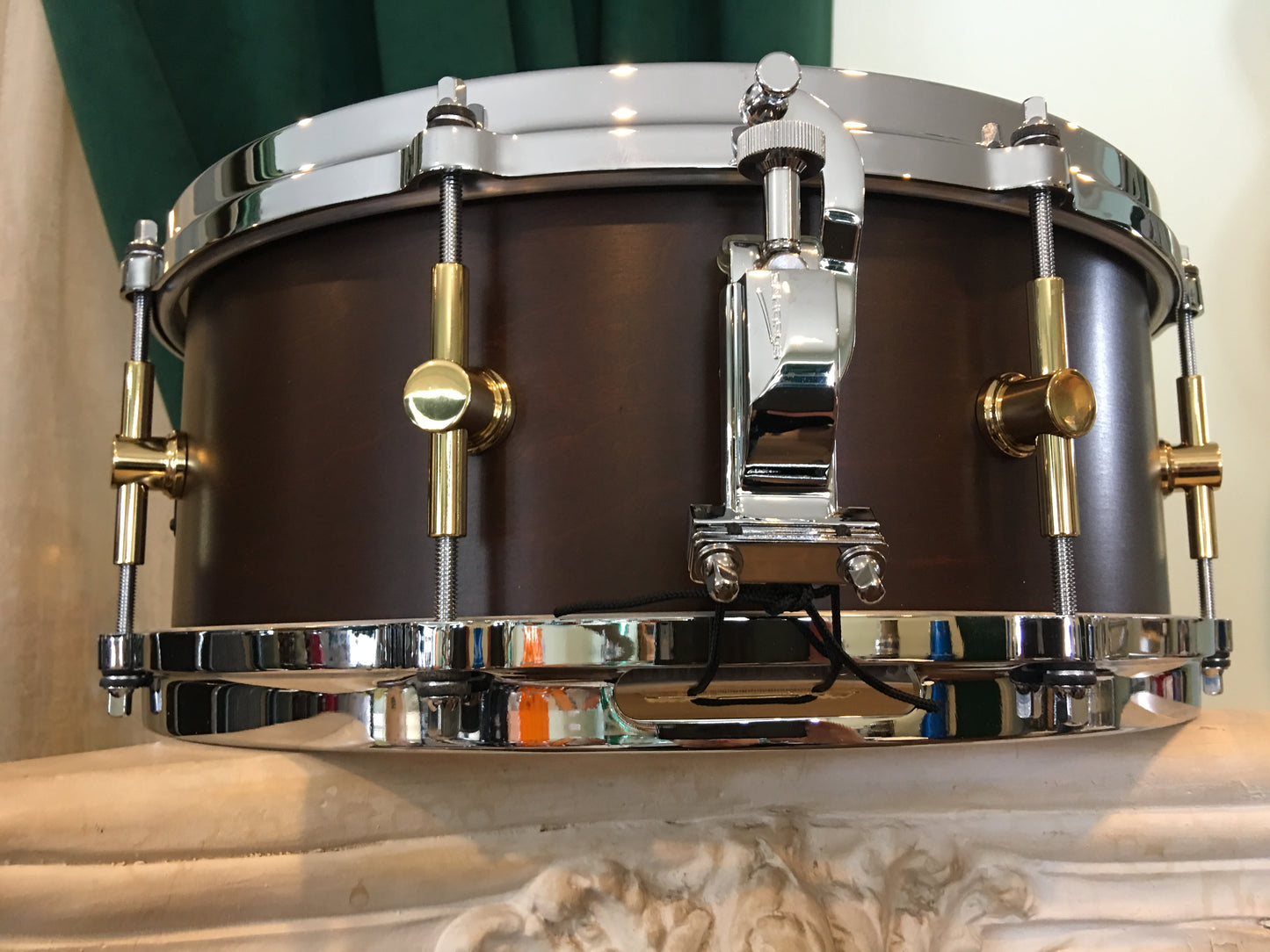 Canopus NV60-M1 Neo-Vintage 5.5"x14" Snare Drum - Bitter Brown