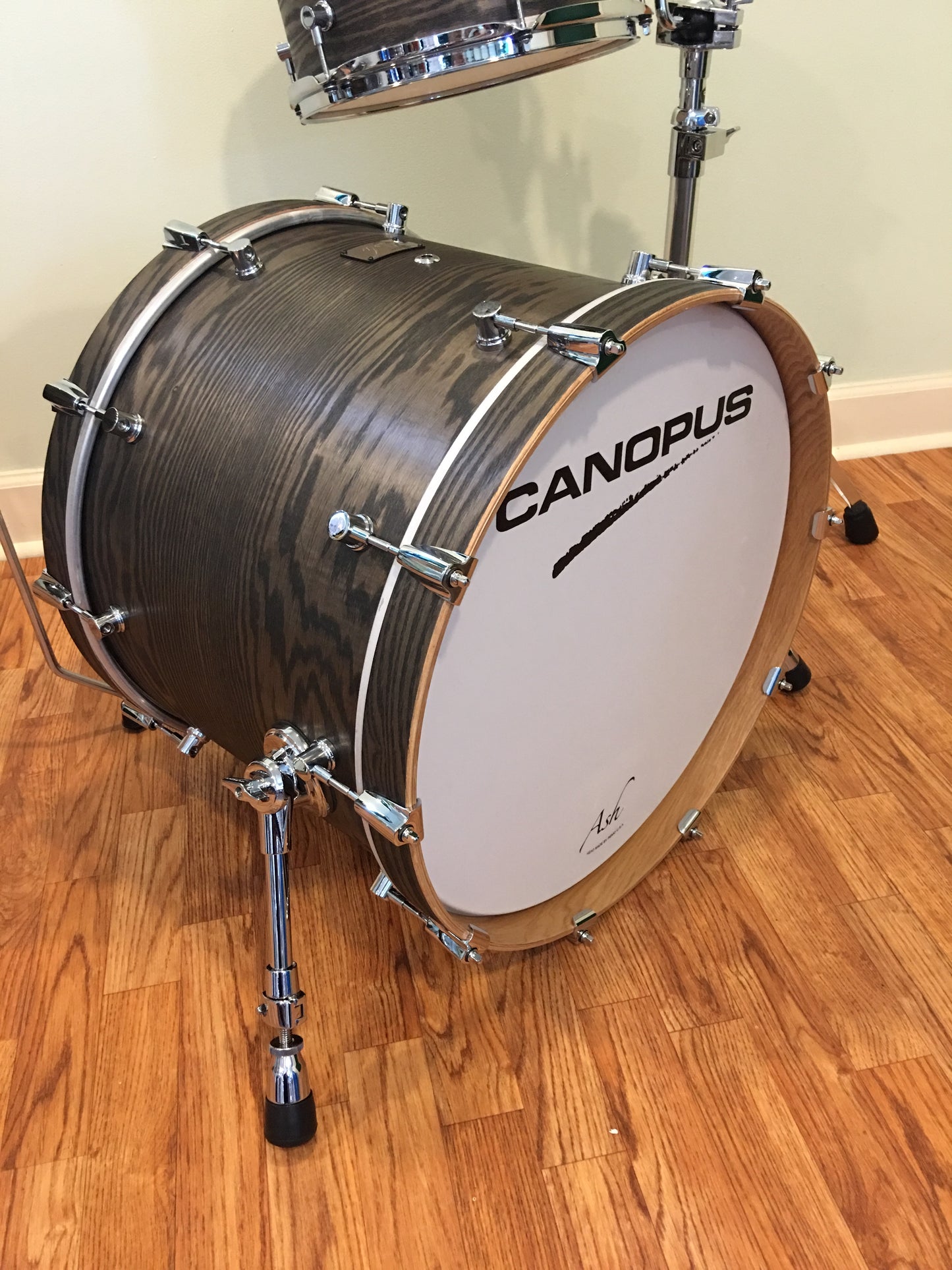 CANOPUS ASH SERIES STUDIO DRUM SET- BLACKISH ASH OIL - 20/12/14