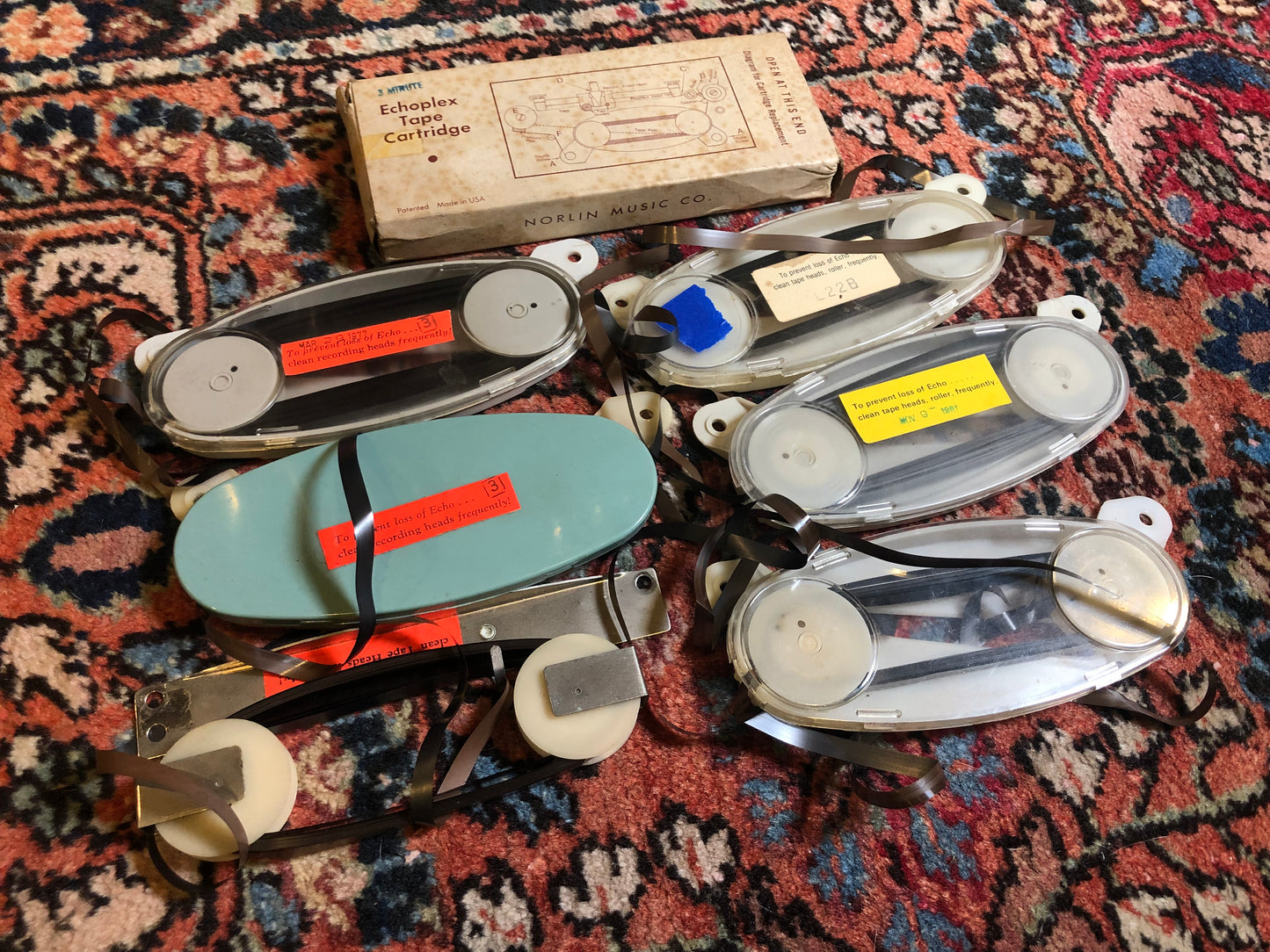 Maestro Echoplex Tape Cartridge Lot For Refill / Repair