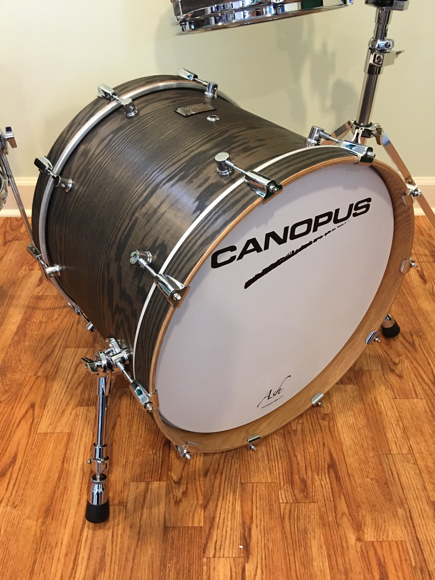 CANOPUS ASH SERIES STUDIO DRUM SET- BLACKISH ASH OIL - 20/12/14