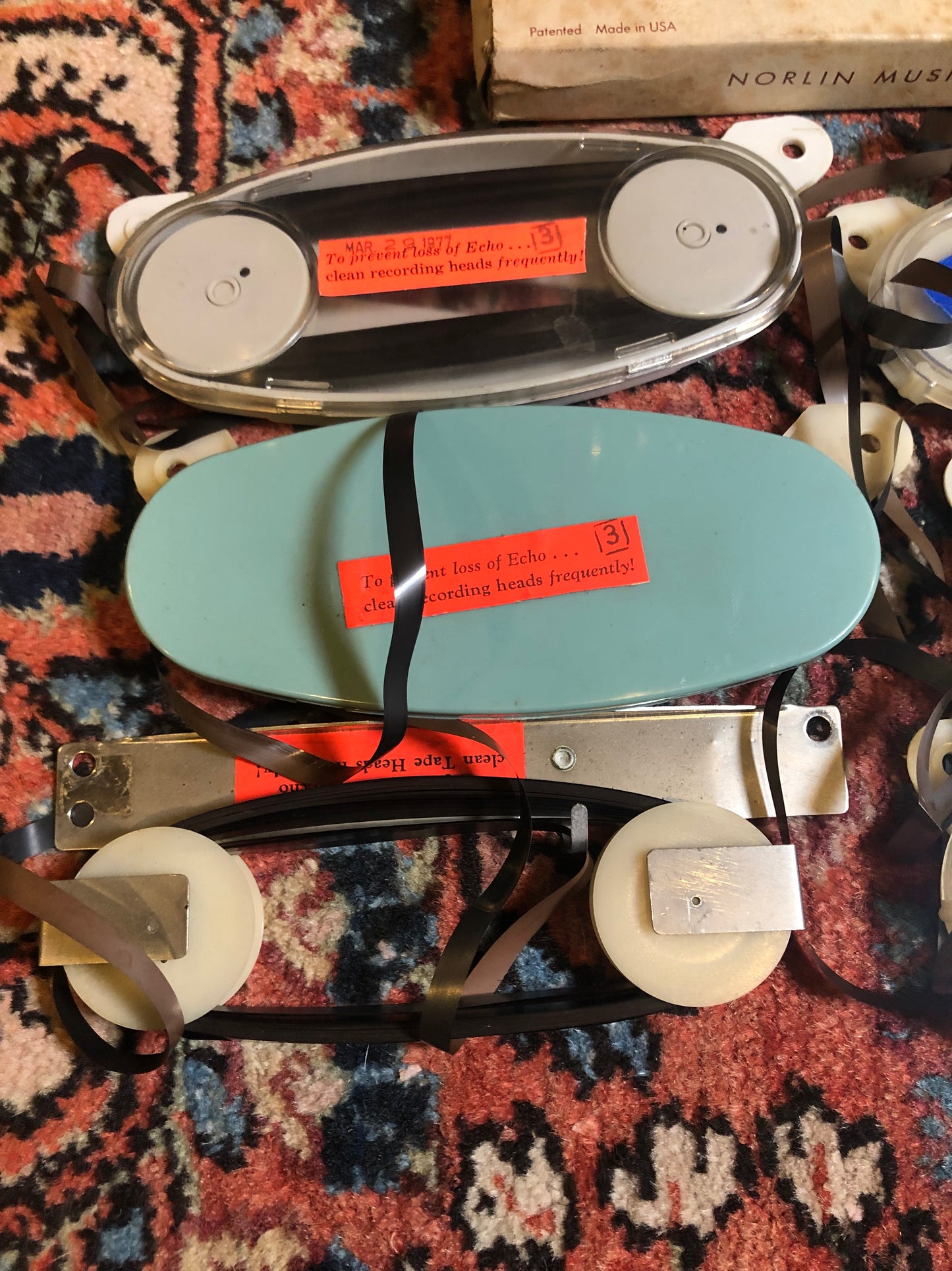 Maestro Echoplex Tape Cartridge Lot For Refill / Repair