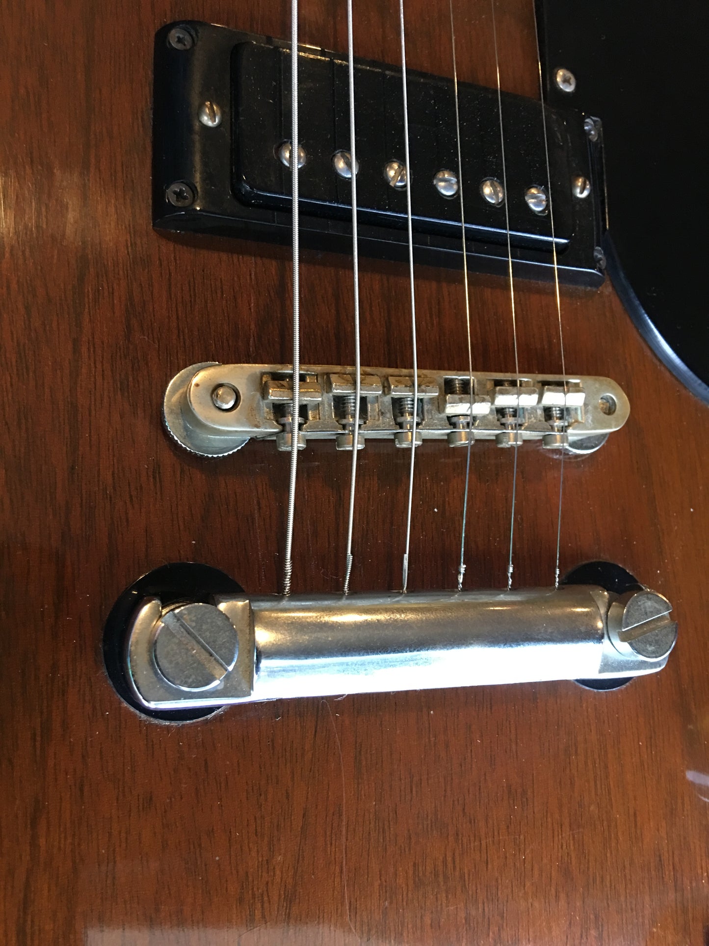 1973 Gibson SG Special Walnut Dual Humbuckers Excellent Condition OHSC