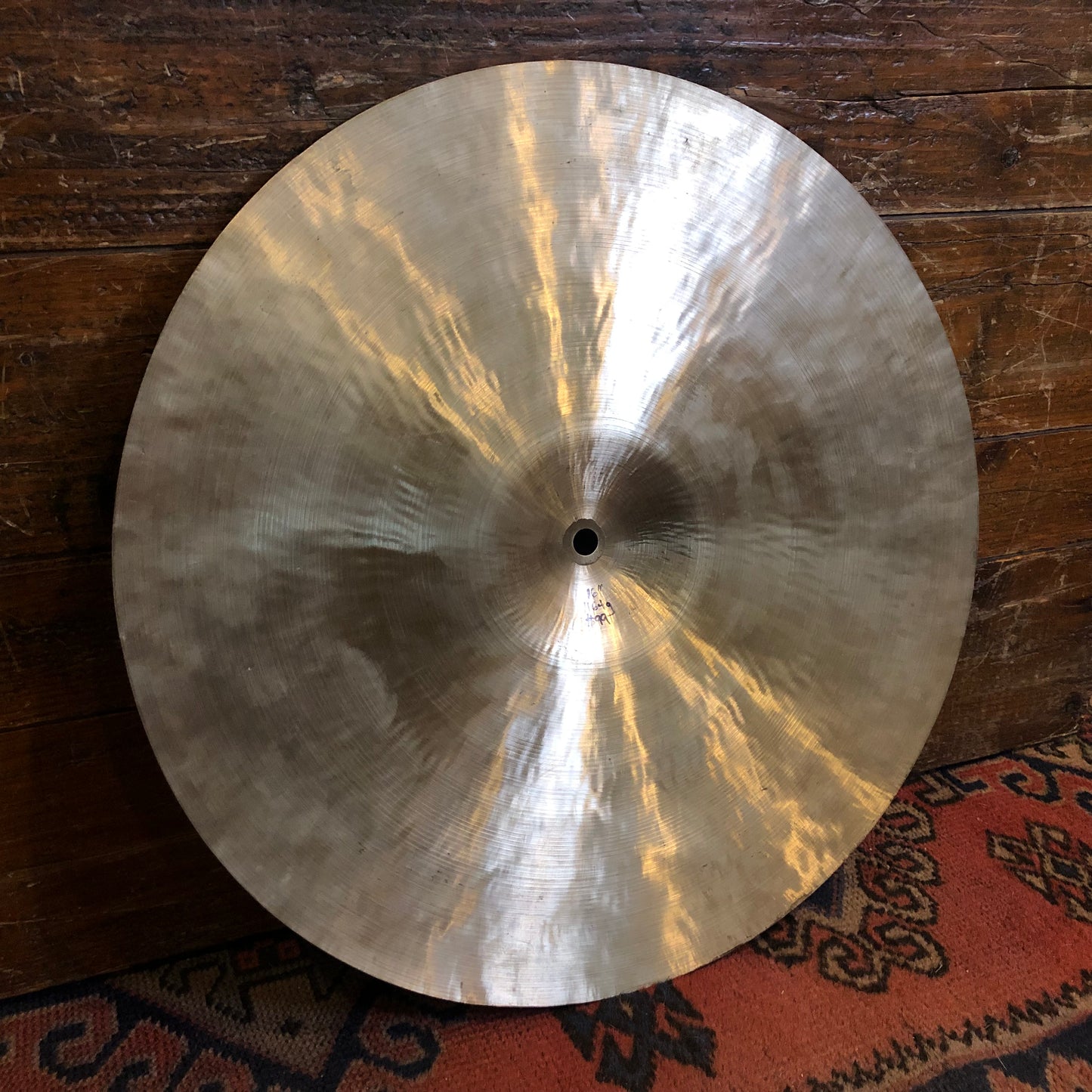 16" Italian Made 1960s Crash Ride Cymbal 1164g