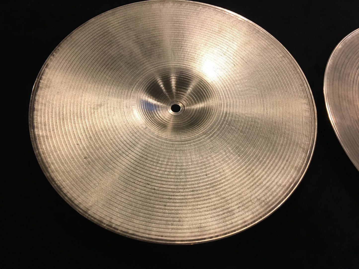 14" Zildjian A 1990s New Beat Hi Hat Cymbal Pair 1056/1336g #338