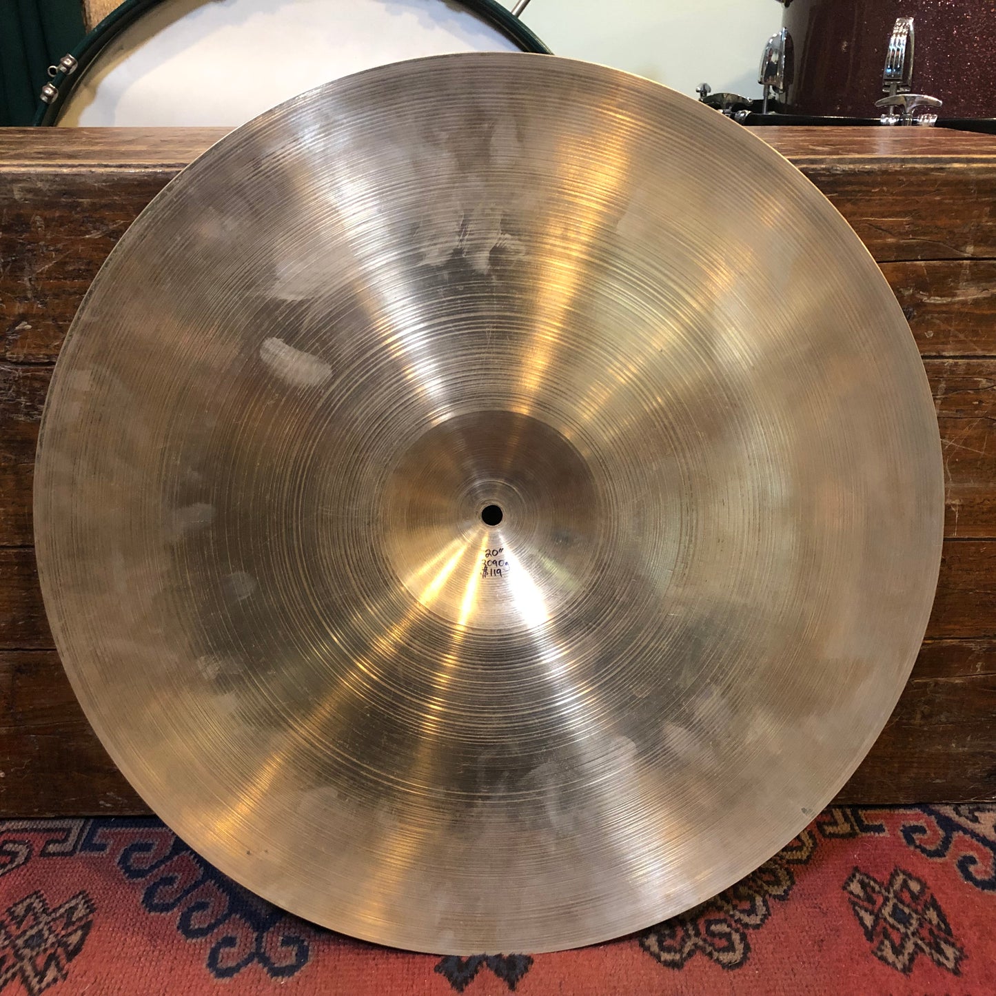 20" Zilco by Azco Ride Cymbal Canada 2090g