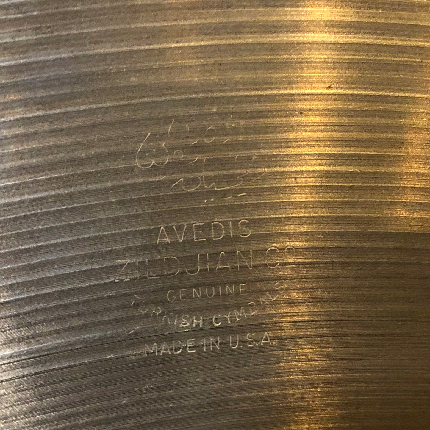 20" Zildjian A 1970s Ride Cymbal 2554g #785