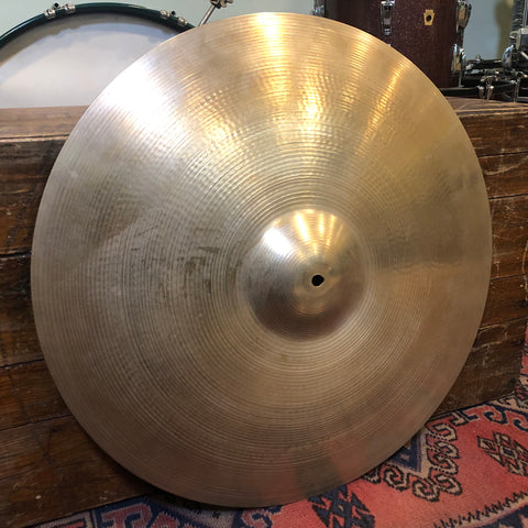 22" Zildjian A 1980s Ping Ride Cymbal 3586g #810
