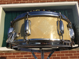 1960's Slingerland 5.5x14 White Marine Pearl Artist 3 ply Snare Drum