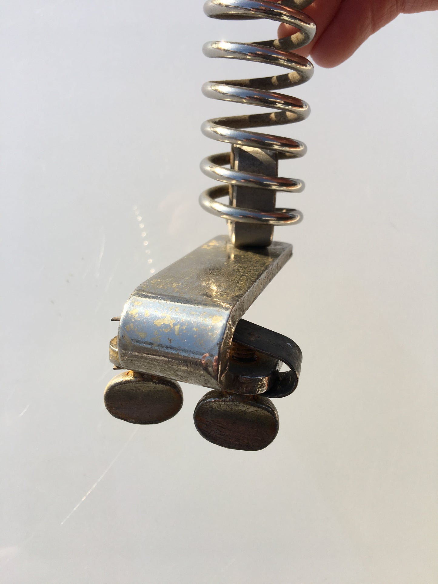1920's/30's Ludwig & Ludwig / Leedy Spring Cymbal Holder for Rail or Hoop