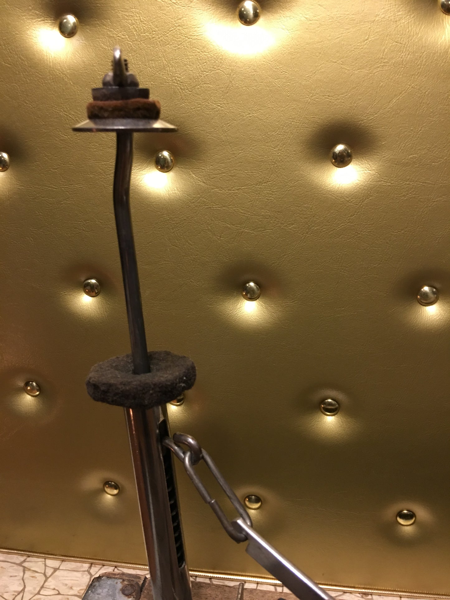 Early Walberg & Auge Low Boy Sock Hat / Hi-Hat Pedal w/ Ludwig Sock Cymbals