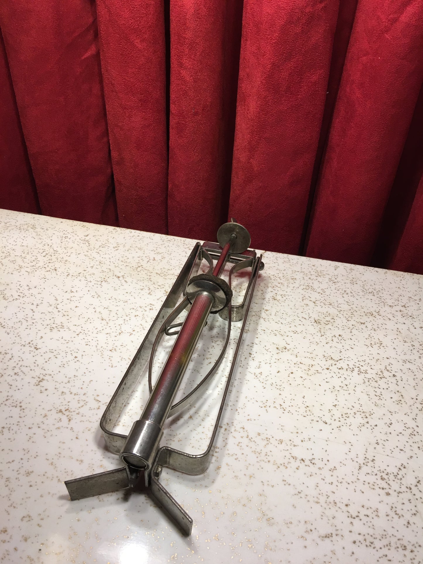 Early Walberg & Auge Low Boy Sock Hat / Hi-Hat Pedal w/ Ludwig Sock Cymbals