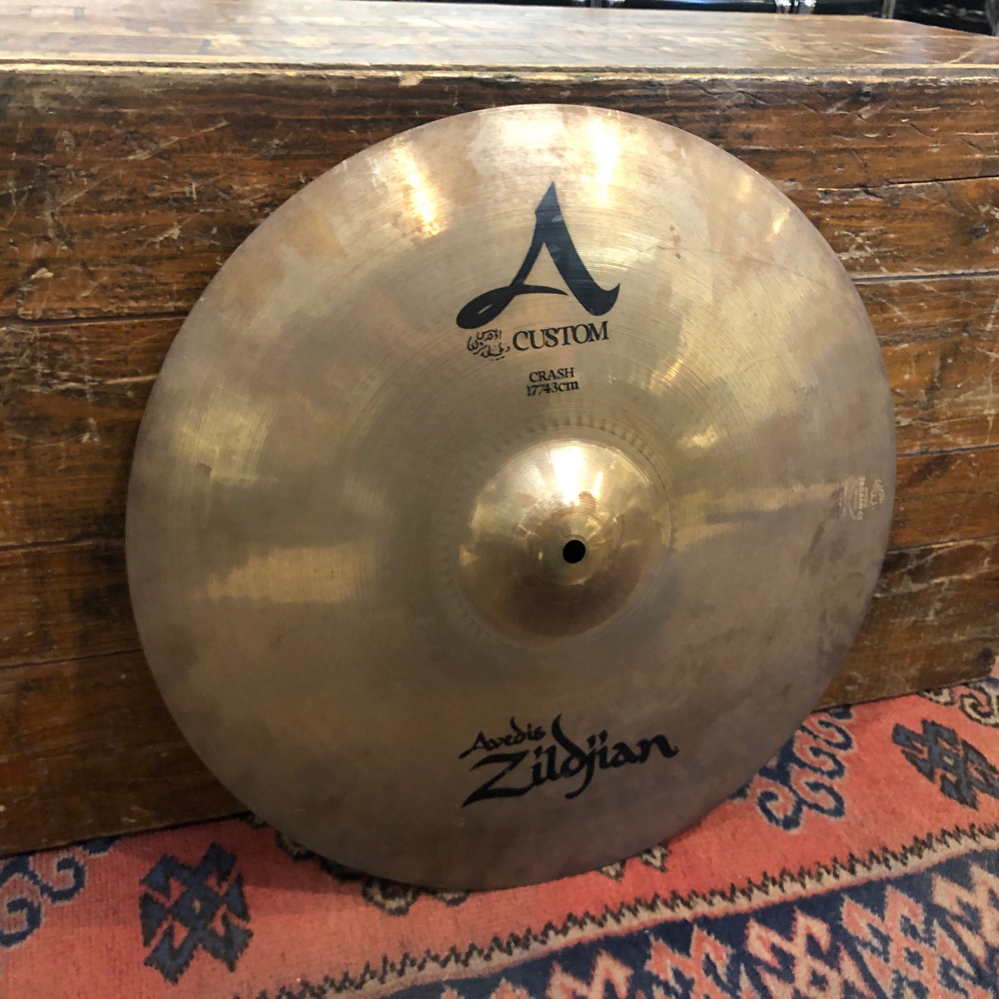 17" Zildjian A Custom Crash Cymbal Brilliant 1152g