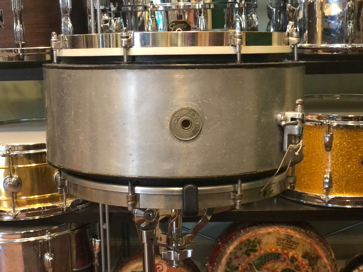 1930s Duplex Spirit of St. Louis 7.5x13 Snare Drum *Sound File*