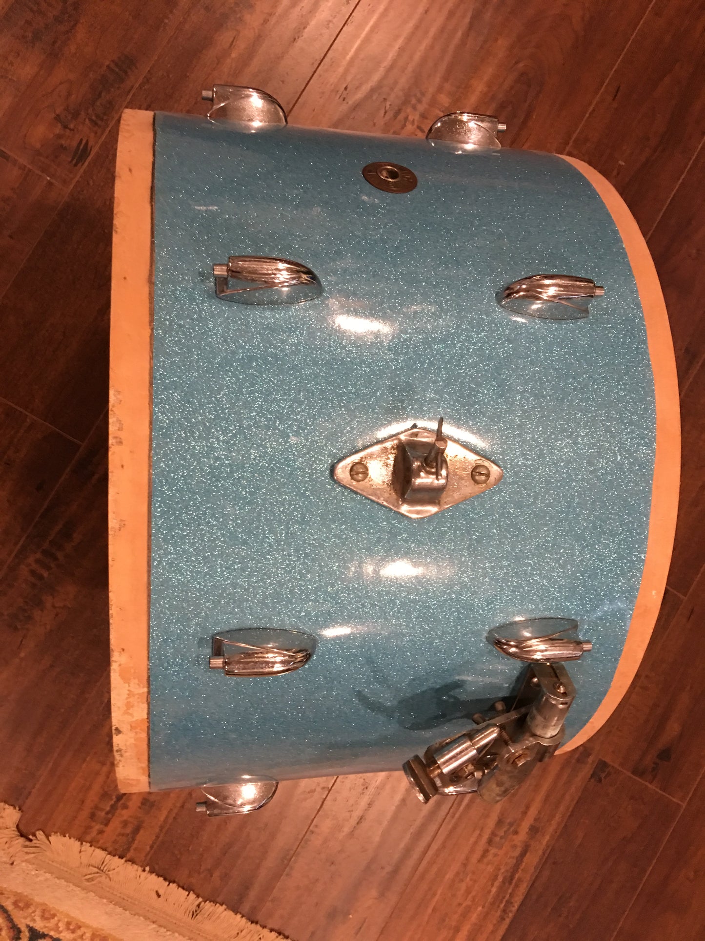 1952 Gretsch 14"x22" Round Badge "Name Band" 3 Ply Bass Drum