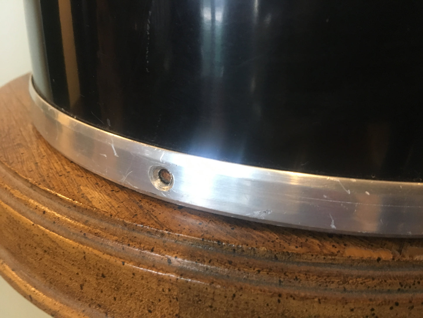 1970's Ludwig 6.5x10 Concert Tom Black Cortex