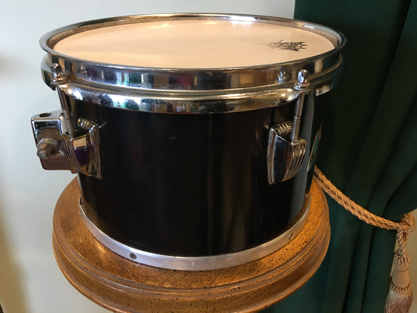 1970's Ludwig 6.5x10 Concert Tom Black Cortex