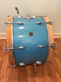 1952 Gretsch 14"x22" Round Badge "Name Band" 3 Ply Bass Drum