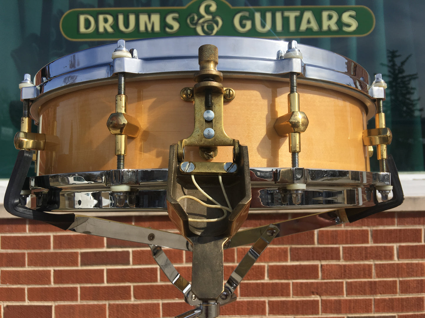 Vintage 1989 Noble & Cooley 4"x14" Solid Maple Shell Snare Drum