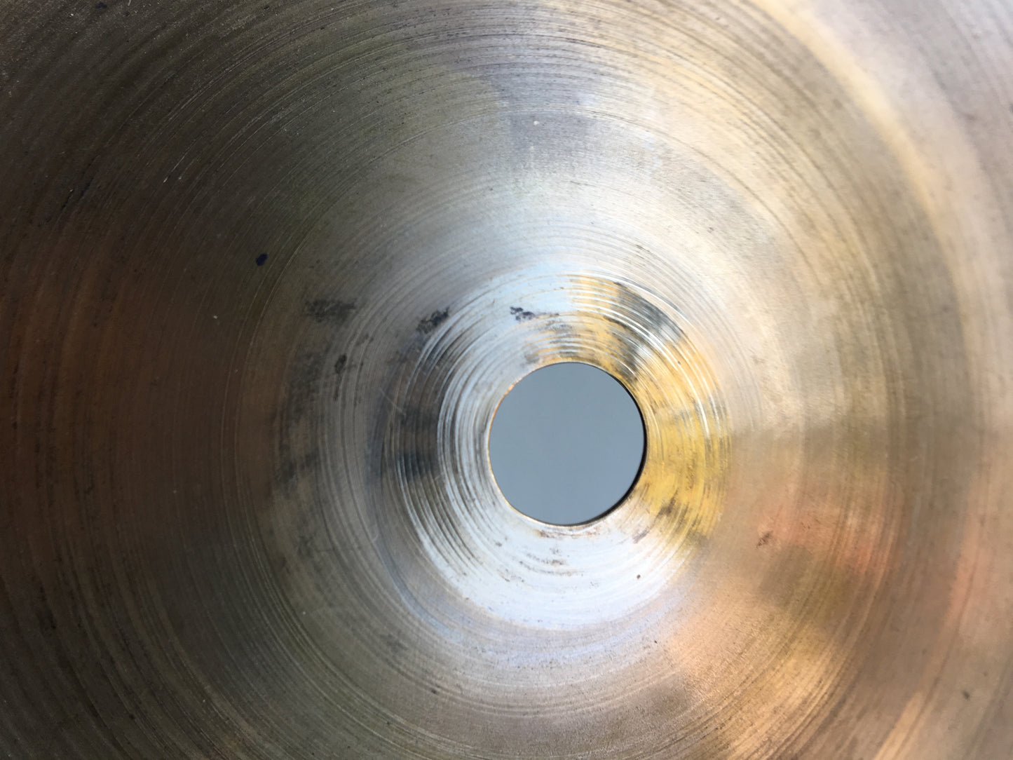 14" Zildjian A early '50s Trans Stamp Hi Hat Cymbal Pair 618/692g #497