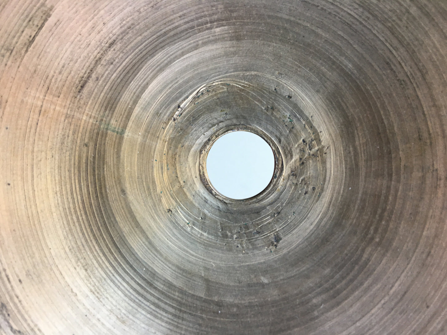 14" Zildjian A early '50s Trans Stamp Hi Hat Cymbal Pair 618/692g #497