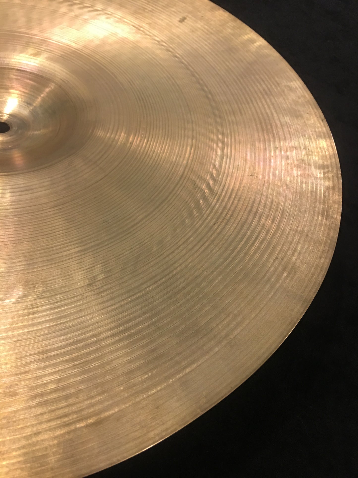 18" Zildjian A Tran Stamp Crash Ride Cymbal 1516g #496
