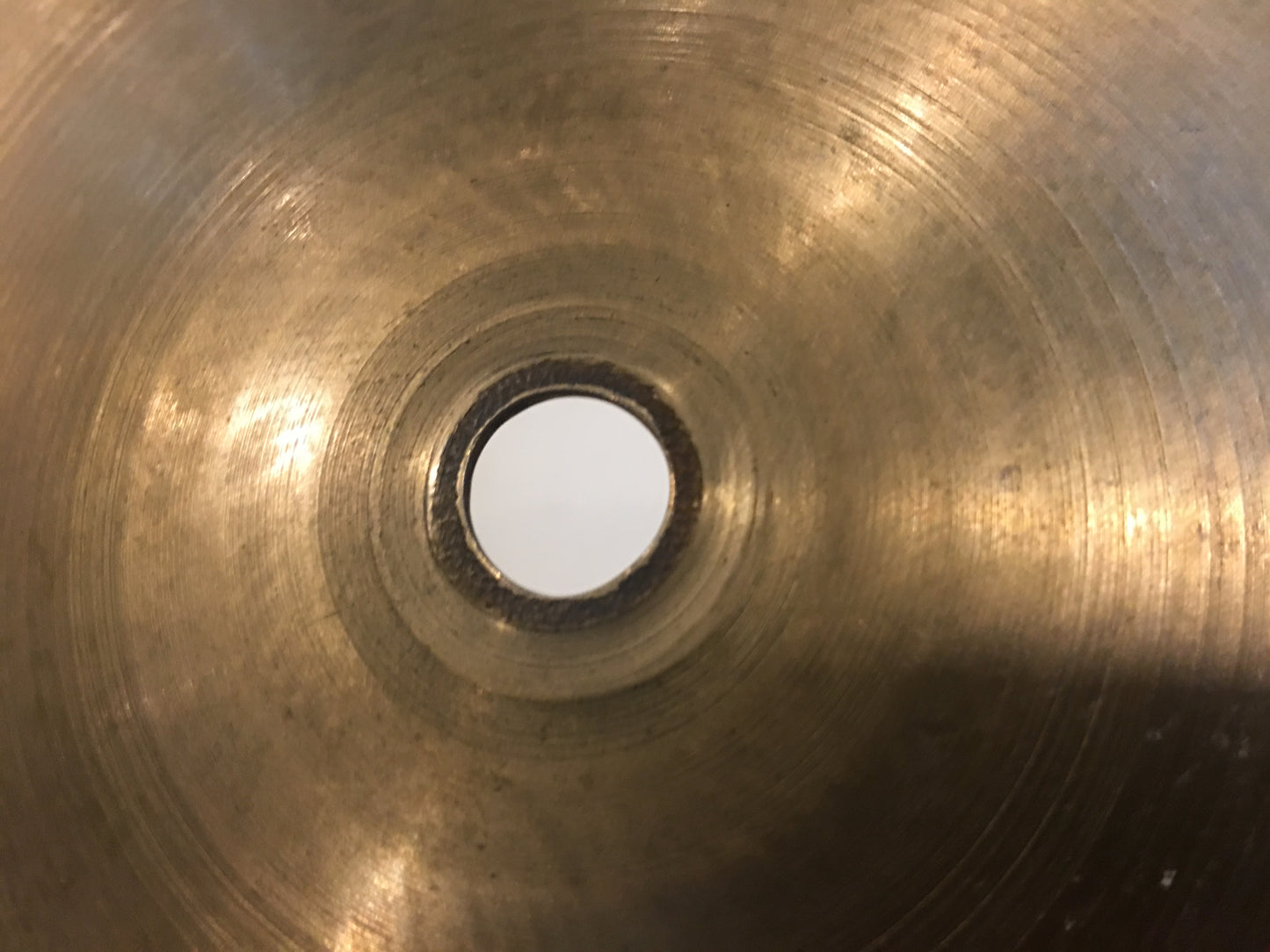 18" Zildjian A Tran Stamp Crash Ride Cymbal 1516g #496