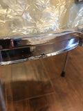 1960's Rogers Cleveland Holiday 16x16 White Marine Pearl Floor Tom Drum