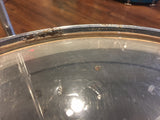 1960's Rogers Cleveland Holiday 16x16 White Marine Pearl Floor Tom Drum