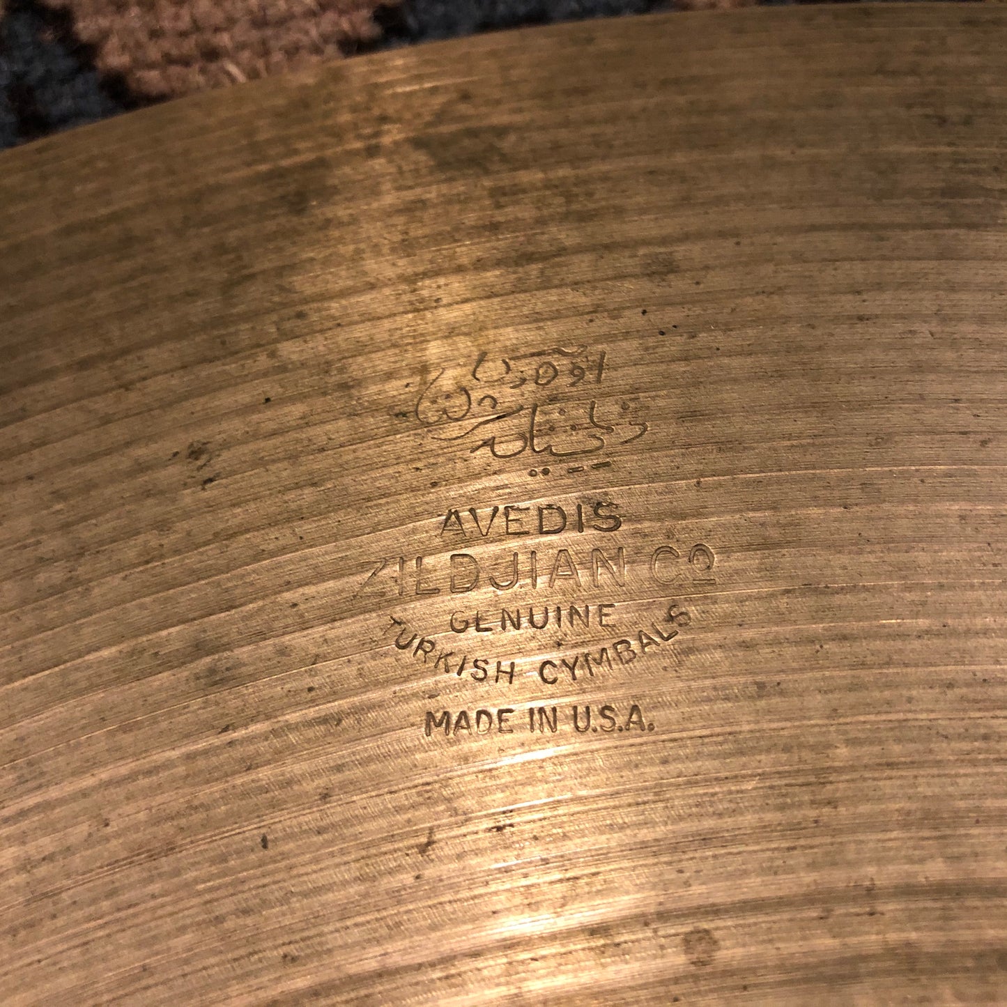 20" Zildjian A 1960s Ride Cymbal 2392g #538 *Video Demo*