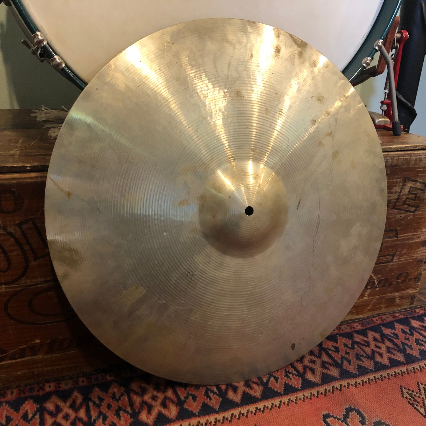 20" Paiste 1960s Ludwig Standard Ride Cymbal 1728g *Video Demo*