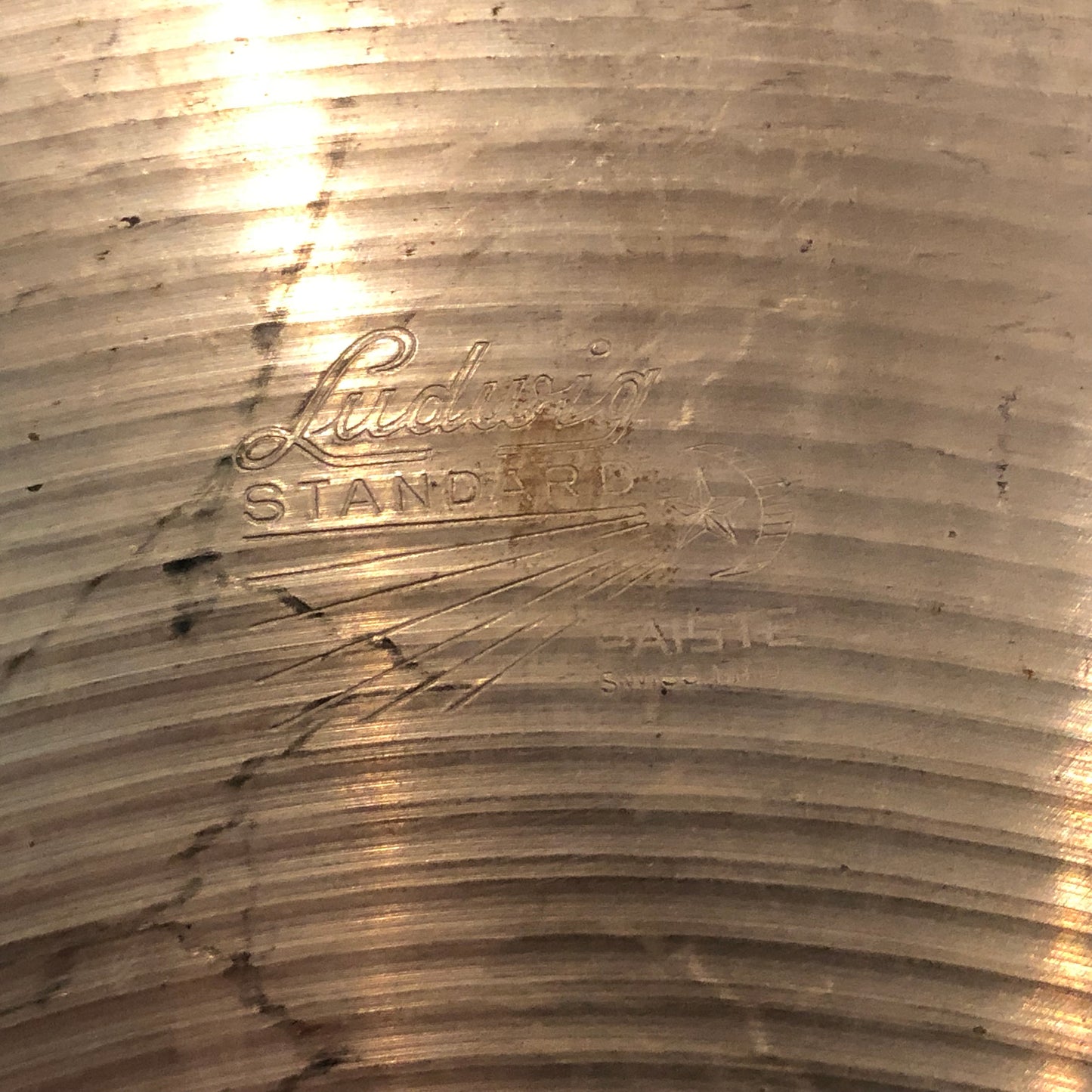 20" Paiste 1960s Ludwig Standard Ride Cymbal 1728g *Video Demo*