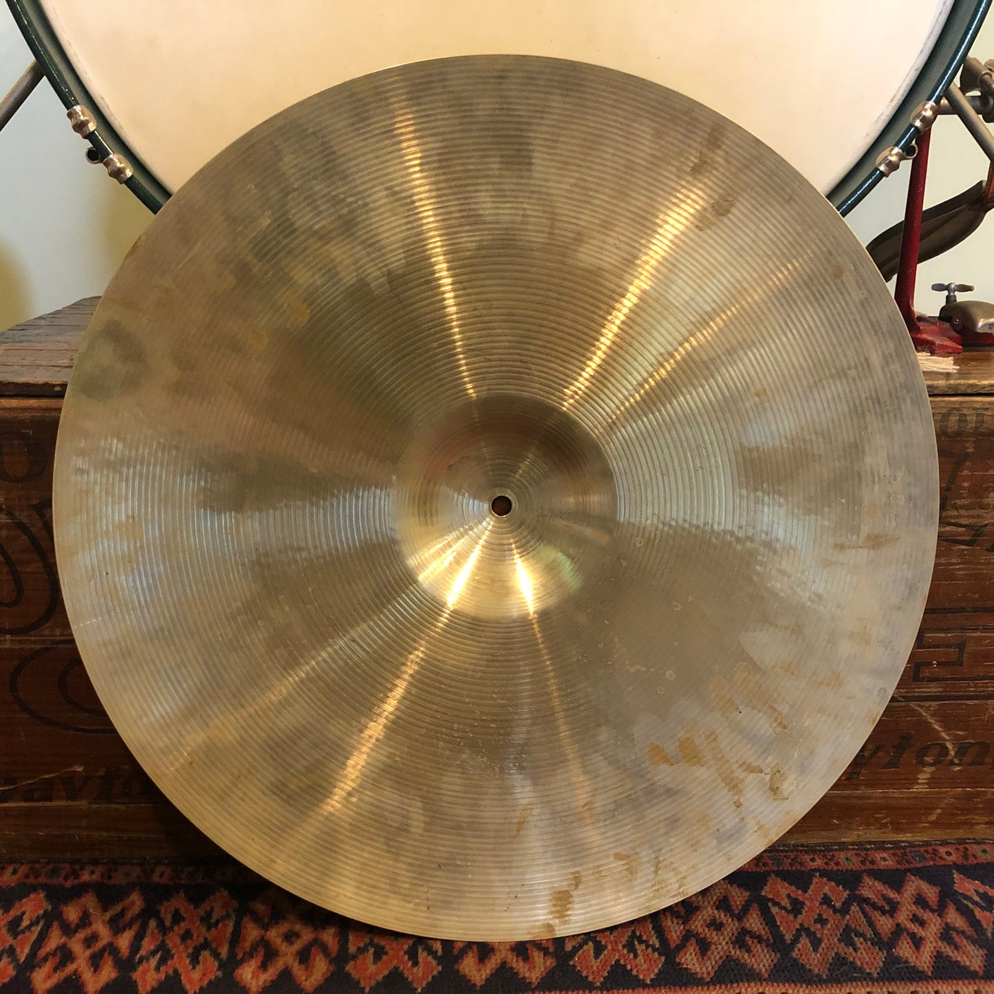 20" Paiste 1960s Ludwig Standard Ride Cymbal 1728g *Video Demo*