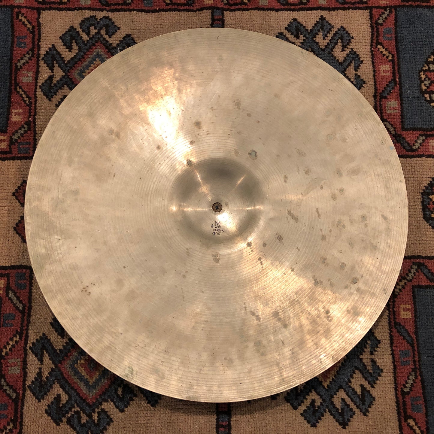 18" Paiste Ludwig Standard 1960s Crash Cymbal 1286g #646