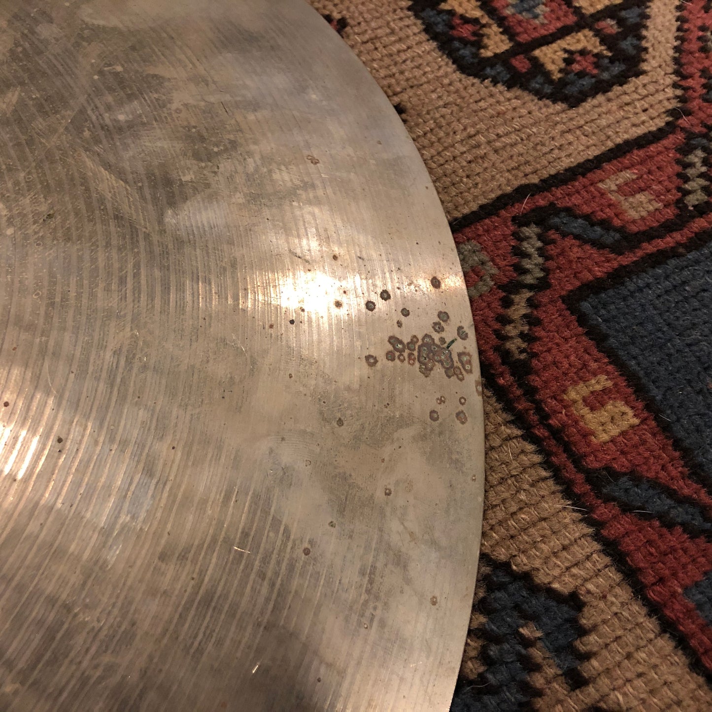 18" Paiste Ludwig Standard 1960s Crash Cymbal 1286g #646