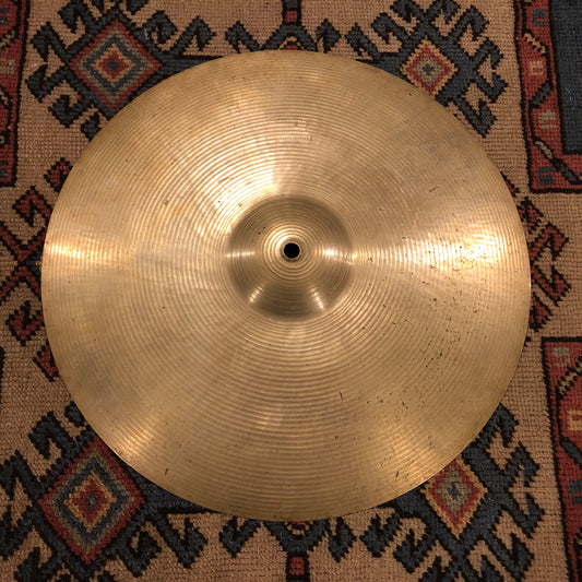 16" Paiste 1960s Pre-Serial # Formula 602 Crash Cymbal 994g #529 *Sound Clip*