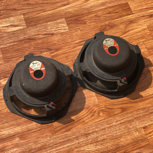 (2) Fender Branded JBL D110F 10" Speaker Pair 8 Ohms