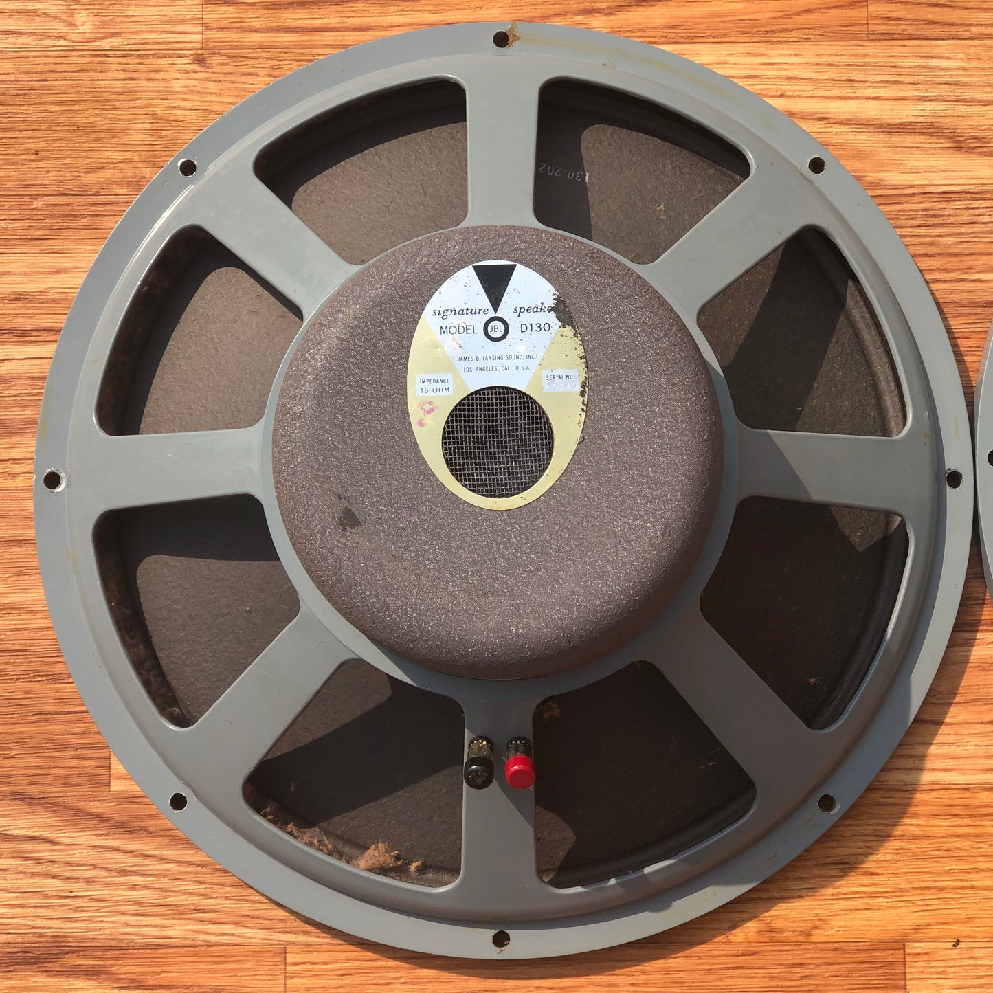 (2) Vintage JBL D130 15"Speaker Pair