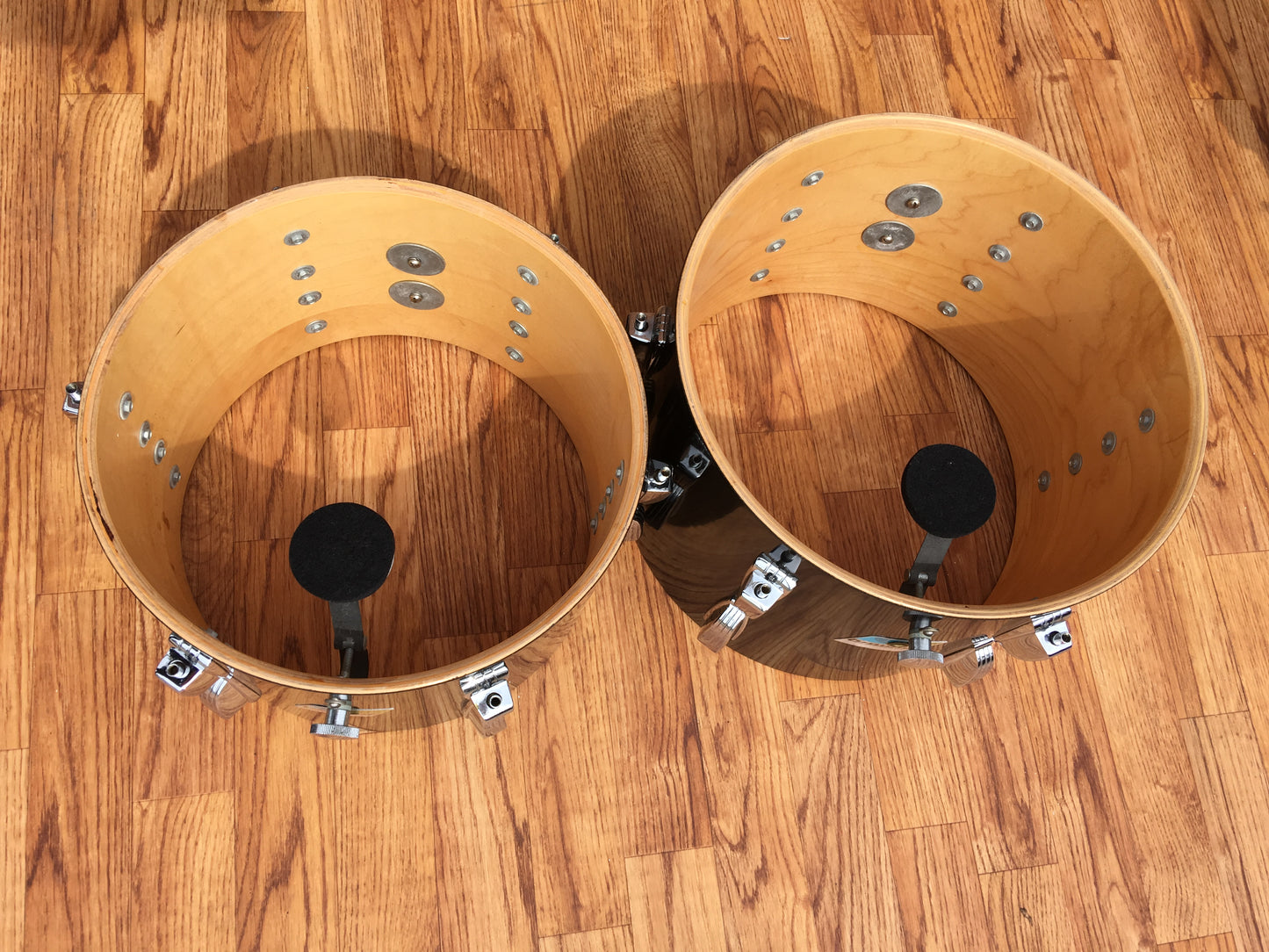 Ludwig 1977 Big Beat Drum Set 24/12/13/16 - Black Cortex - Closet Classic
